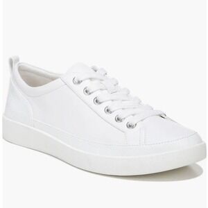 Vionic Size 7 Winny White Leather Sneakers Women's Comfort Orthotic Shoes